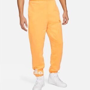 Jordan x Union Men's Vibrant Yellow French Terry Joggers